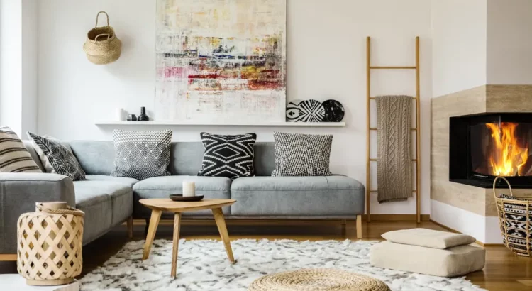 intérieur à la fois fonctionnel et chaleureux